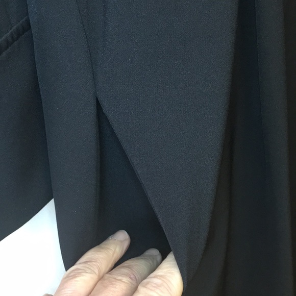 Oak + Fort Classic Black Maxi Dress. 100% polyester - Picture 5 of 9